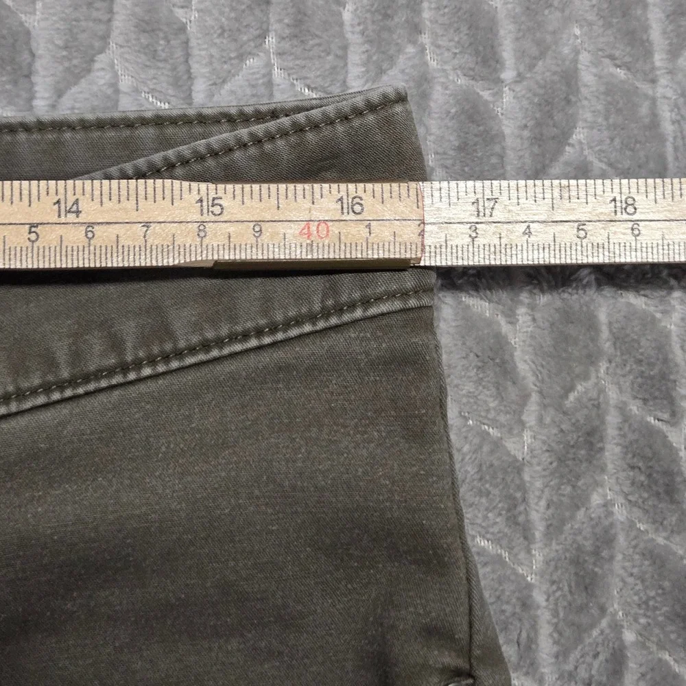 The‎ North Face Mens Olive Green  Stretch Cotton Hiking Trail Shorts Size 32